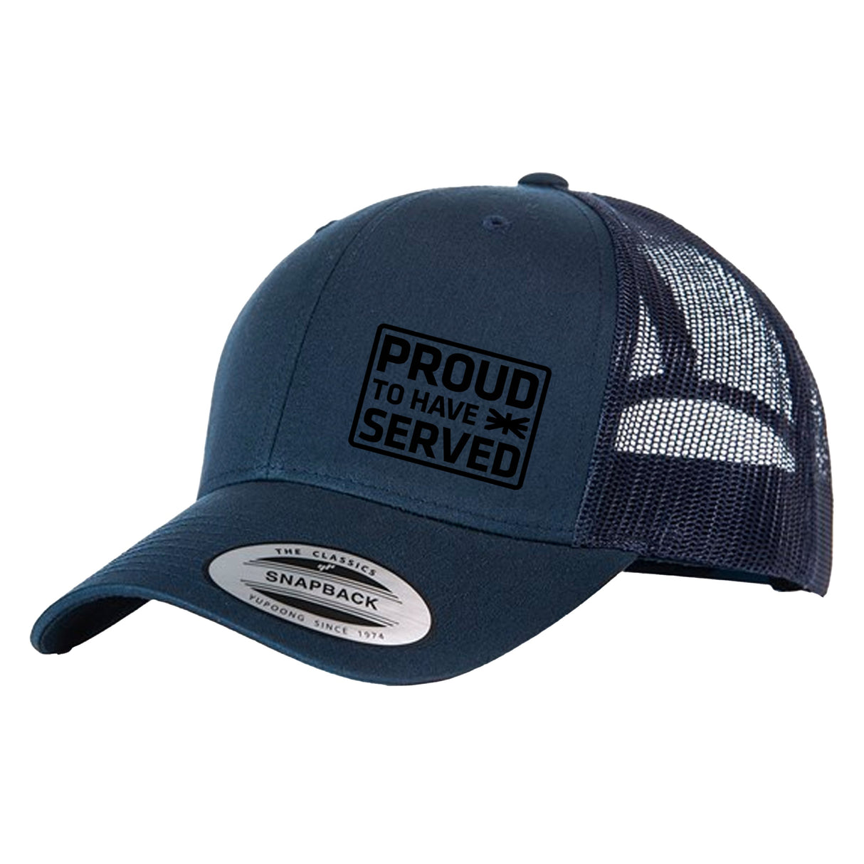 PROUD TO HAVE SERVED SNAPBACK BASEBALL CAP - Force Wear HQ - BASEBALL CAP