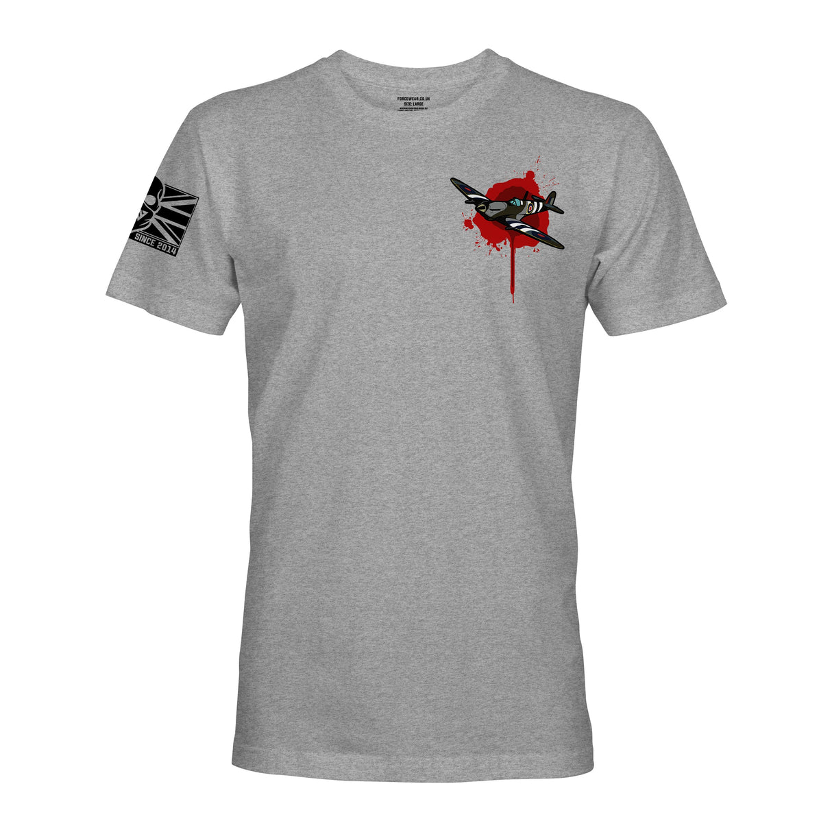RAF SPITFIRE (WOUNDED) - Force Wear HQ - T-SHIRTS