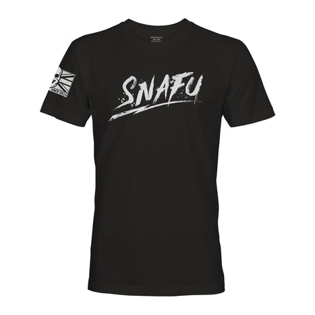 SNAFU WHT INK - Force Wear HQ - T-SHIRTS