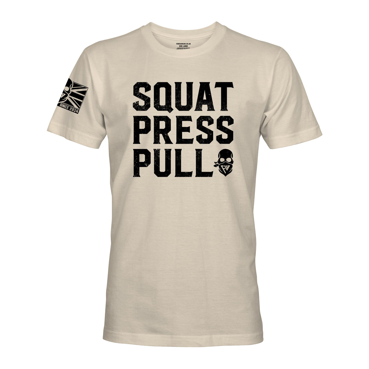 SQUAT PRESS PULL - Force Wear HQ - T-SHIRTS