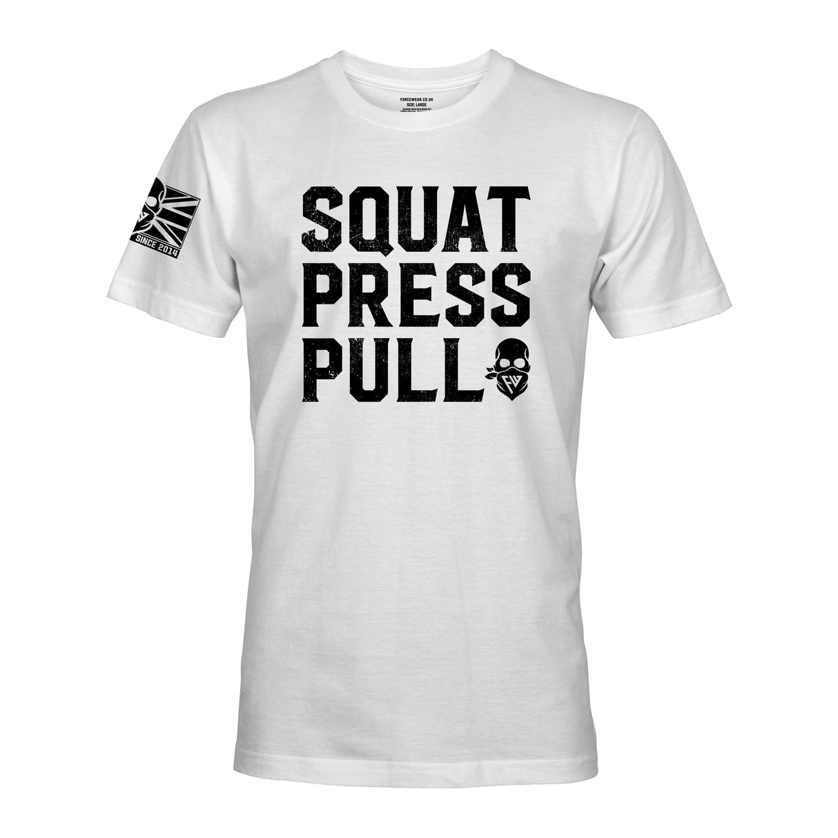 SQUAT PRESS PULL - Force Wear HQ - T-SHIRTS