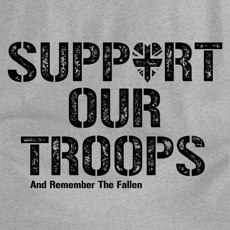 SUPPORT OUR TROOPS HOODIE - Force Wear HQ
