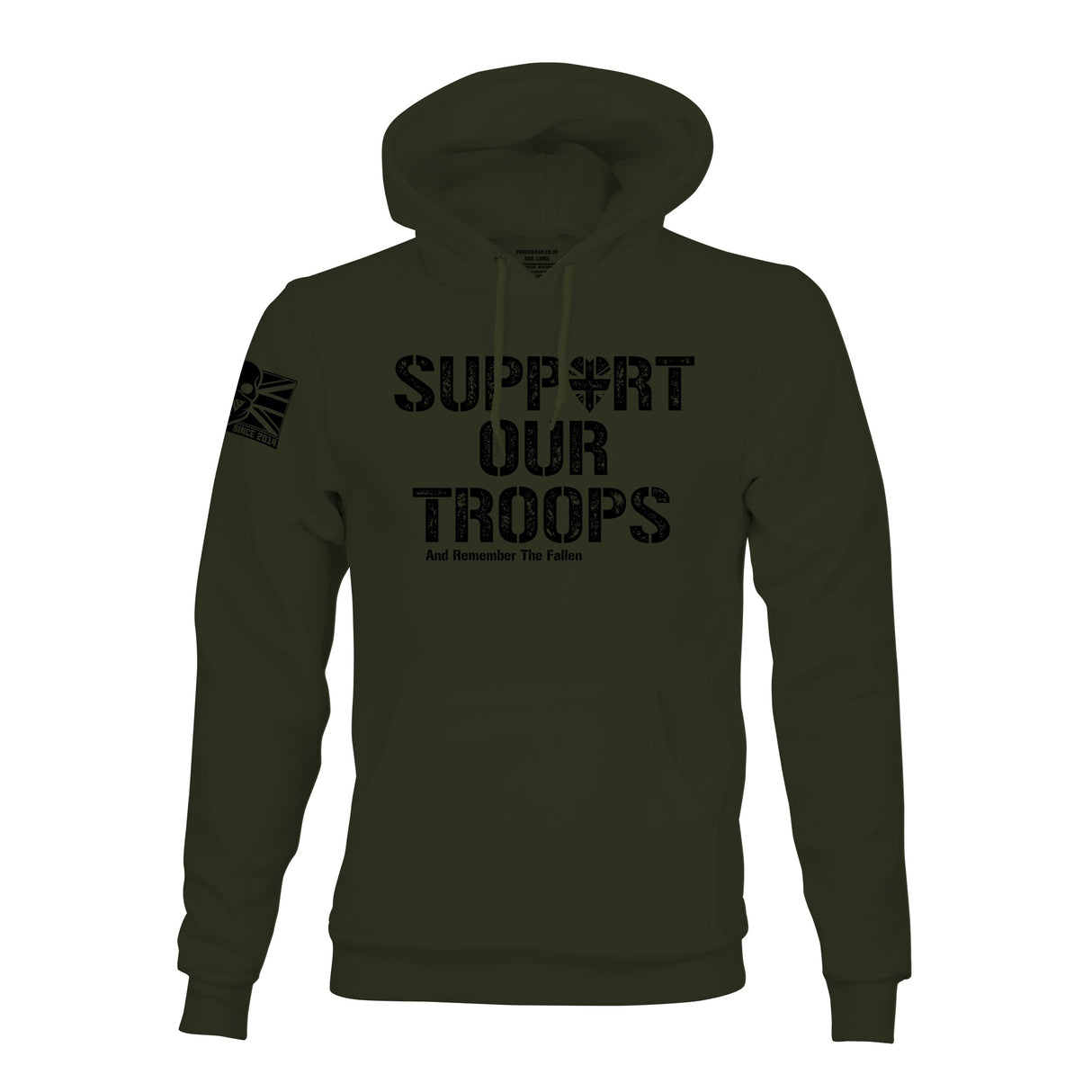 SUPPORT OUR TROOPS HOODIE - Force Wear HQ - HOODIES
