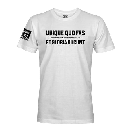 UBIQUE QUO FAS ET GLORIA DUCUNT (ROYAL ARTILLERY) - Force Wear HQ - T-SHIRTS