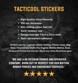 FW MINIFIG FIREFIGHTER STICKER 231 - Force Wear HQ - STICKER