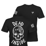 DEAD INSIDE WHITE ED TAG & BACK - Force Wear HQ - T-SHIRTS