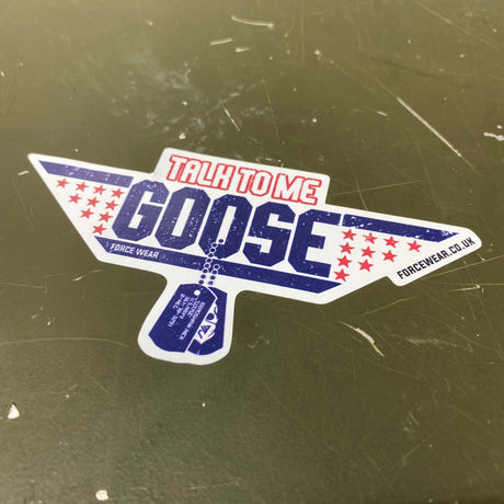 TALK TO ME GOOSE STICKER 260 - Force Wear HQ