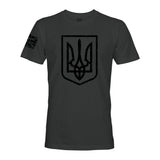 UKRAINE SHIELD BANNER - Force Wear HQ - T-SHIRTS