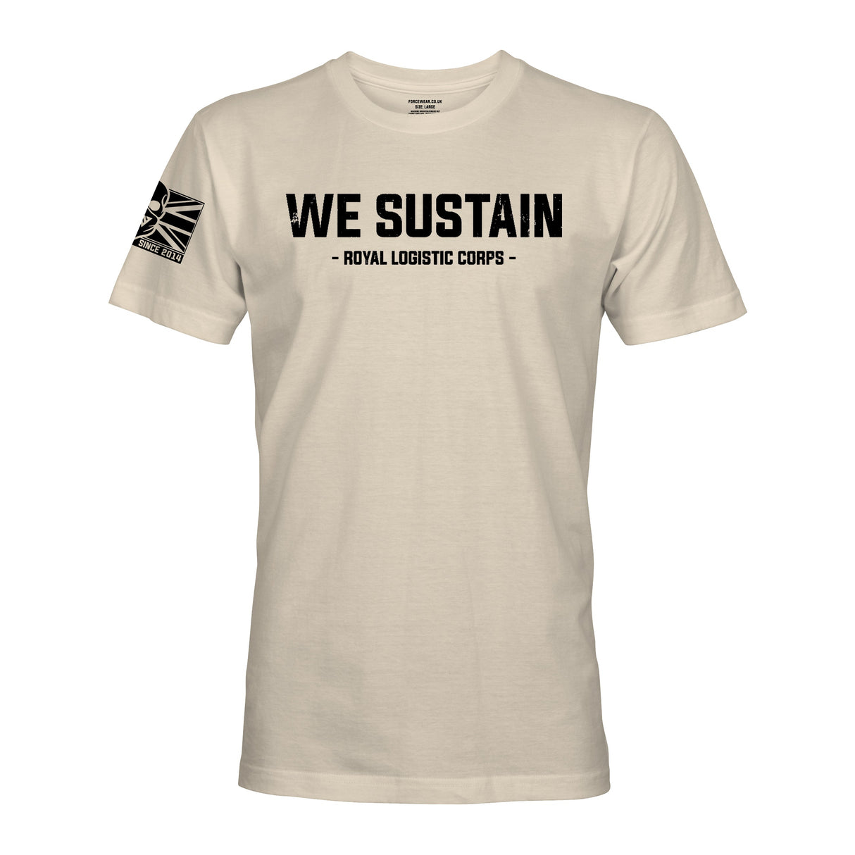WE SUSTAIN (ROYAL LOGISTIC CORPS) - Force Wear HQ - T-SHIRTS