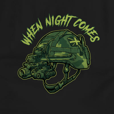 WHEN NIGHT COMES - Force Wear HQ - T-SHIRTS