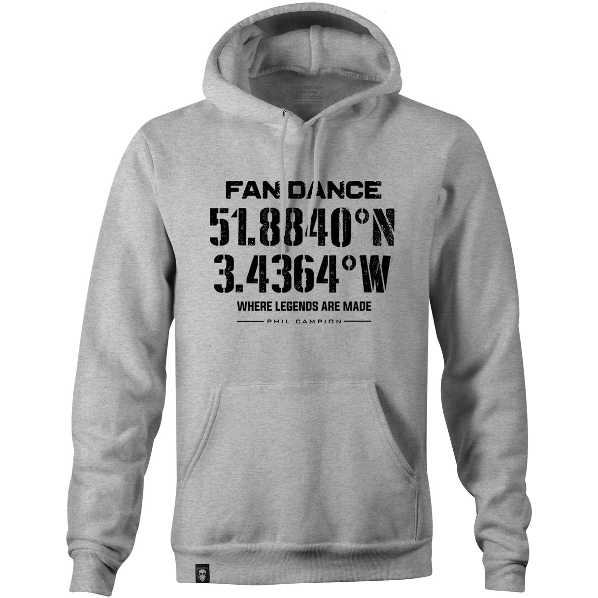 BORN FEARLESS WHERE LEGENDS ARE MADE HOODIE - Force Wear HQ