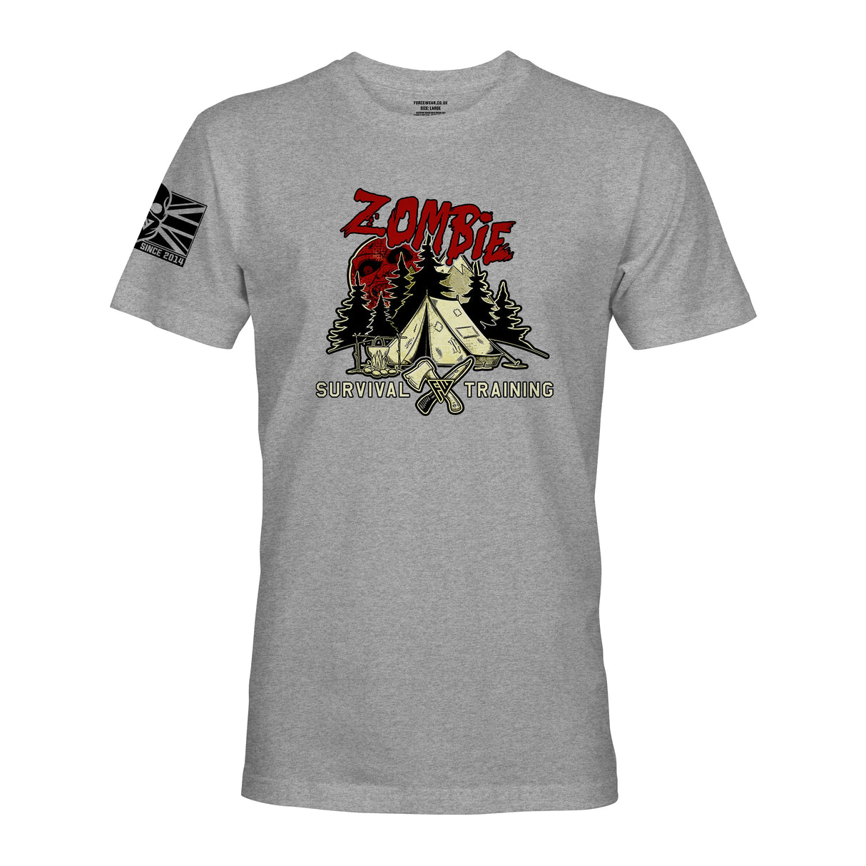 ZOMBIE SURVIVAL TRAINING - Force Wear HQ - T-SHIRTS