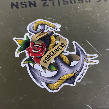 ANCHOR AND ROSE STICKER 193 - Force Wear HQ