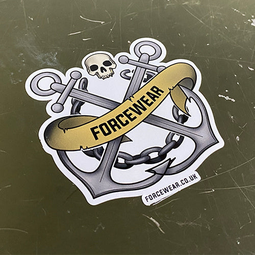 CROSSED ANCHORS STICKER 198 - Force Wear HQ