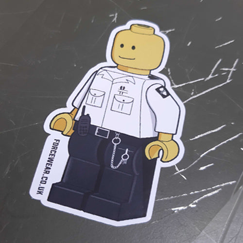 FW MINIFIG PRISON OFFICER STICKER 236 - Force Wear HQ