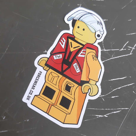 FW MINIFIG RNLI STICKER 238 - Force Wear HQ